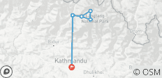  Naya Khang Gipfeltour (5,846m) - 8 Destinationen 