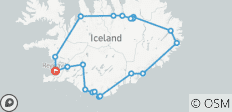 6-daagse rondreis in een minibus door IJsland - 20 bestemmingen 