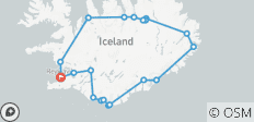  Circuito por Islandia en minibús de 6 días - 20 destinos 
