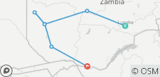 Wild West Zambia 15 Days/14 Nights - 7 destinations 