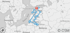  Die baltischen Staaten (Selbstfahrer) - 20 Destinationen 
