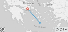  Athens &amp; Santorini Adventure 7D/6N - 3 destinations 