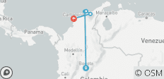  Lost City Trek &amp; Cartagena 8 Days - 5 destinations 