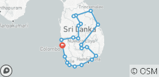  Rundreise nach Sri Lanka - Private Rundreise (20 Tage, 19 Nächte) - 21 Destinationen 