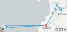  Colombie et Galapagos Express 13 jours - 12 destinations 