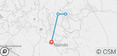  Besteigung des Mount Kenia via der Naro Moru Route - 4 Tage - 5 Destinationen 