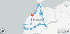  15 días Lo mejor de Marruecos Desierto y ciudades imperiales - 25 destinos 