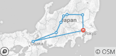  Tokio, Kyoto und Alpen - 8 Destinationen 