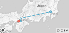  Tokyo, Kyoto and Osaka - 4 destinations 