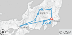  Tokio, Kyoto, Alpen und Fuji - 15 Destinationen 