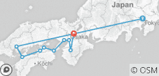  Hauptstädte Japans (ende Kyoto) - 10 Destinationen 