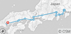  Das Wesentliche aus Japan und Hakone bis Hiroshima - 16 Destinationen 