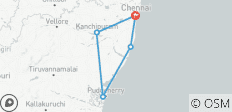 Culture and Coastline: Chennai to Pondicherry Journey