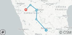 Karnataka Heritage Trail: Bangalore to Hampi & Badami