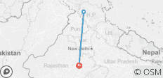  Dharamshala and Mcleodganj Trip from Jaipur &amp; Delhi 3 Nights /4 Days - 4 destinations 
