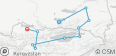  Best of Kazakhstan and Kyrgyzstan - 10 destinations 