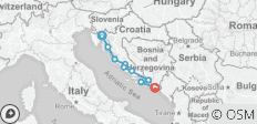  Adriatic Explorer (Opatija - Dubrovnik) Deluxe Superior - 9 destinations 