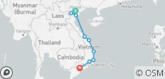  Cycle Vietnam - 9 destinations 