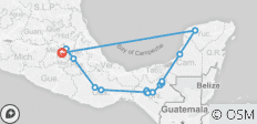  The Mariachi route - 16 destinations 