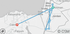  Unvergessliches Jordanien und Kairo - 11 Destinationen 