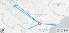  Der ikonische Norden Vietnams und Rückzugsorte in den Bergen - 9 Destinationen 