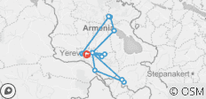  Armenien - Private Rundreise (7 Tage) - 12 Destinationen 