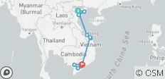  Vietnam Exkursion 14 Tage 13 Tage vom Norden, dem Zentrum bis zum Süden - 12 Destinationen 