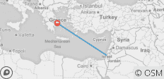  Griechenland &amp; Israel Rundreise - 11 Tage - 2 Destinationen 