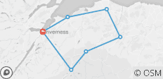  Vacances à vélo en Écosse - Circuit cycliste autoguidé dans le Speyside et le Moray - 7 destinations 