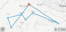  El Mejor viaje clásico de lujo a la India - 8 destinos 