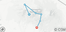  Kilimandjaro, route de Machame - 6 destinations 