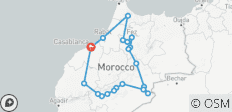  Morocco 9 Days Private tour from Casablanca - 20 destinations 