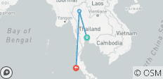  Verbazingwekkend Thailand in 9 dagen - Bangkok / Chiang Mai / Phuket - 3 bestemmingen 