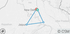  Indiens Goldenes Dreieck Rundreise - 6 Tage - 4 Destinationen 