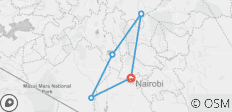  Safari in Kenia - 9 Tage - 5 Destinationen 
