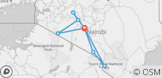  Klassische Kenia Safari - 12 Tage - 8 Destinationen 