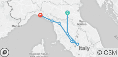  Toscane &amp; Cinque Terre motorrondreis (met gids) - 7 bestemmingen 