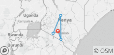  Beste Familien Safari in Kenia - 7 Tage - 5 Destinationen 