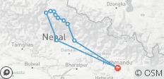  Circuit de l\'Annapurna 10 jours - 12 destinations 