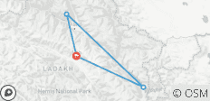  Ladakh Valley Expedition: Leh, Nubra &amp; Pangong Lake - 4 destinations 