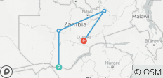  Sambia: Einzigartiger Schuhschnabelstorch &amp; andere Vogelarten - Vogelbeobachtung in den Bangweulusümpfen &amp; Lochinvar Nationalpark (15 Tag) - 4 Destinationen 