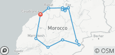  11 días cuatro ciudades imperiales, Sáhara y más Allá - circuito privado - 13 destinos 