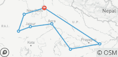  Rajasthan gezinsavontuur op maat, privé auto &amp; dagelijkse start - 8 bestemmingen 