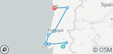  Les points forts du Portugal - Lisbonne, Alentejo, Sintra, Porto et la vallée du Douro - 9 destinations 