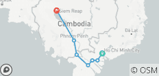  Découverte du sud du Vietnam et du Cambodge 8J7N (bateau rapide du delta du Mékong au Cambodge) - 7 destinations 