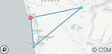  Ontspannende keralatour ( Cochin Munnar Alleppy Cochin) - 4 bestemmingen 