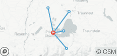  Chiemsee - gebaseerd op een hotel 7/6 - 9 bestemmingen 