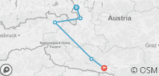  Alpe-Adria-Radweg Salzburg-Villach - 5 Destinationen 