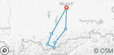  Münchner Seenrunde - 7 Destinationen 