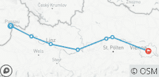  Danube Cycle Path with Charm - 7 destinations 